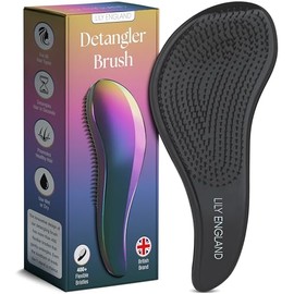 Lily England Gentle Detangle Hair Brush for Thick, Curly, Wet & Dry Hair