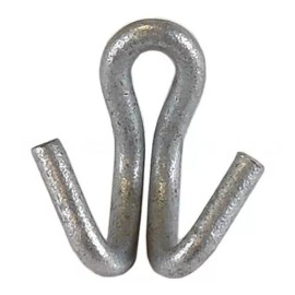 Allied Bolt, 666, B DROP WIRE HOOK (RAM'S HORN)