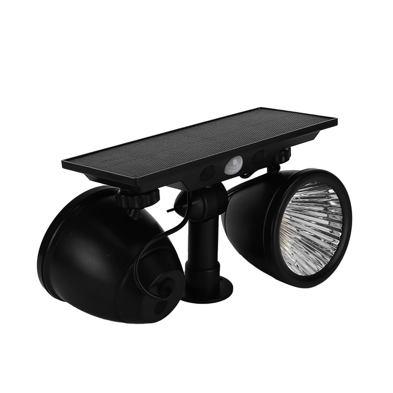 Solar Projection Light Human Body Induction 2‑Color Solar Lawn Lamp