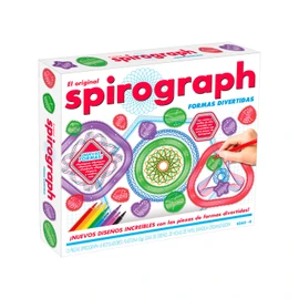 Party town - Spirograph Fun Shapes | kids arts and crafts | kids art set | spirograph junior | girls and boys toys age 8 | toys for kids | spirograph set for kids age 8