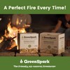 GreenSpark Natural All Weather Fire Starters 70 Pcs, Smoker, BBQ,