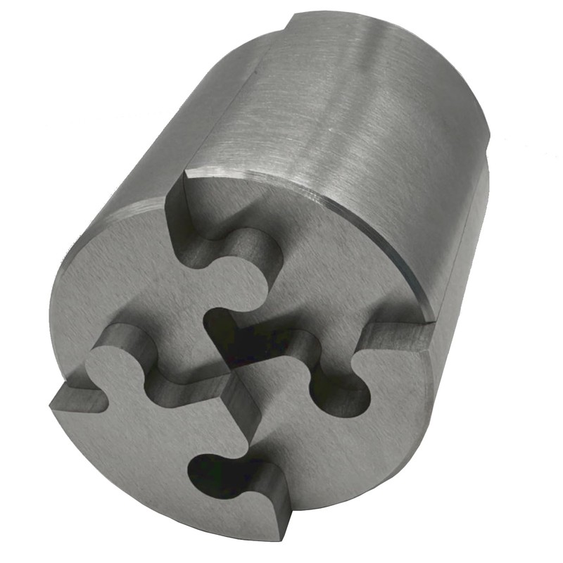 Heavenly Metals Zero Tolerance 4-Piece Cylinder Puzzle – Precision EDM