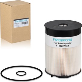 FOCUSFILTER FS20083 A0000905051 OEM Grade Fuel Water Separator Filter, Compatible with Freightliner Cascadia, fits Cummins ISX Detroit Diesel DD13 DD15 DD16 Engines Replace A48507 PF46145 L20083F