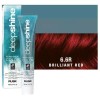 Rusk Deepshine Permanent Hair Color, 6.6 R BRILLIANT RED – 3.4 fl oz (100 mL)