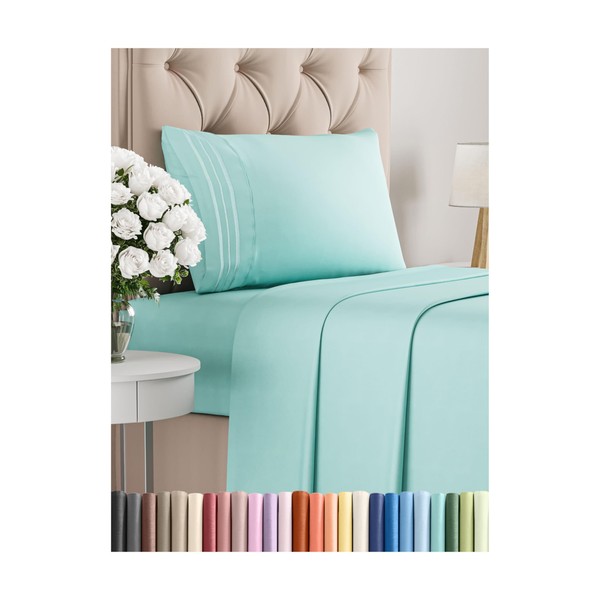 CGK Unlimited Twin Size 3 Piece Sheet Set - Comfy