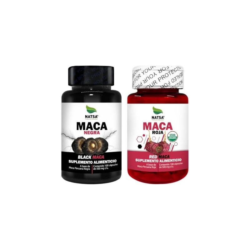 NATSA Maca Negra + Maca Roja