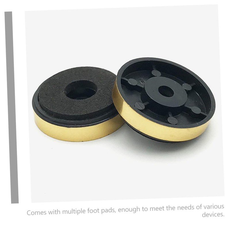 TEHAUX 12pcs Speaker Isolation Feet Pads Vibration Dampers for Turntable
