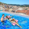 Inflatable Pool Float adults 2 Pack 4-in-1 Inflatable Water Hammock