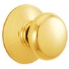 Schlage Passage Set Door Knob F10N Polished Bright Brass -