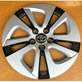Aftermarket Products NEW 2016-2018 Toyota PRIUS 15" Silver Black Hubcap Wheelcover AM