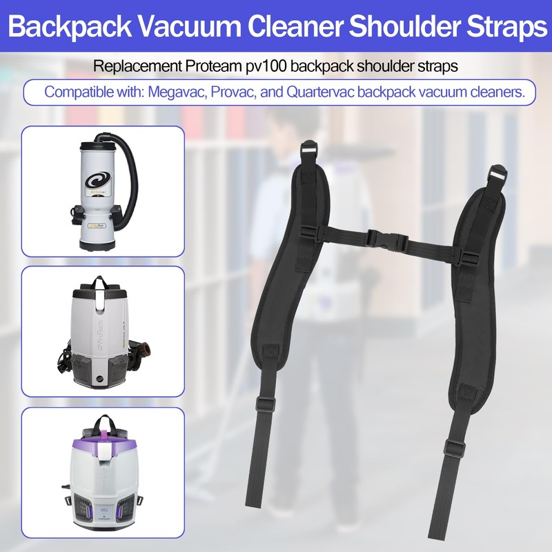 BZTT Backpack Vacuum Cleaner Straps Replacement Proteam Vacuum Cleaner Straps,