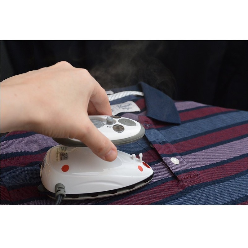 Go Green Power TR1730 Travel Steam Iron with Carry Pouch,