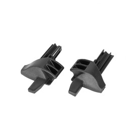 A ABSOPRO Pair Black Car Plastic Parcel Shelf Retaining Clips A16969302849051 Item Replacement