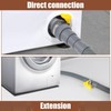 Xinghonyac Washing Machine Drain Hose Extension Kit, 6.56Ft/2M Flexible Dishwasher