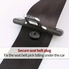 4 Pairs Seat Belt Stop Buttons Anti- slip Practical Seat