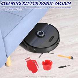 Universal Cleaning Brush Kit for j7,i7,s9,i4,500,600,700,800,900 Series Robot Vacuum, Cleaning Tool for Roll Brush,Filter