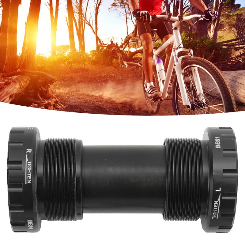 Bicycle Bottom Bracket BB91 Integrated Hollow Crankset Screw in Bottom