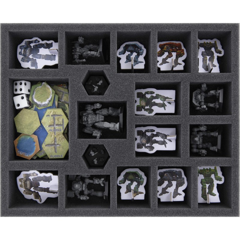 Feldherr Foam Kit Compatible with BattleTech: Clan Invasion Box