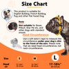 BARKLESS Short Snout Dog Muzzle, Soft Silicone Flat Faced Muzzle