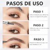 Lápiz para Cejas (2024 Nuevo),2PCS Lápiz de Cejas Microcuchilla,Lápiz para
