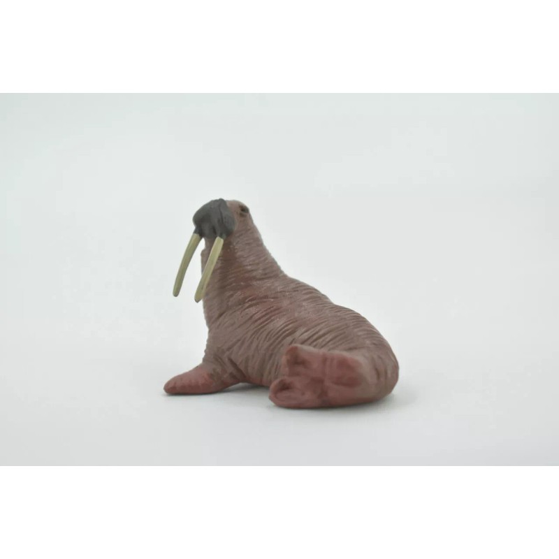 Unbranded Walrus Brown Arctic Rubber Realistic Toy Figure Model Gift