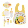 Baby Feeding Set Safe PP Silicone Compact Space Saving Discomfort