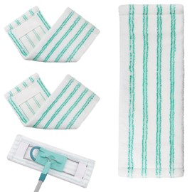 Set of 3 Replacement Mop Covers for Leifhat Profi XL Micro Duo 42 cm Floor Mop Replacement Cover for All Floor Types 2 Fibre System Microfibre Cleaning Cloth Ideal for Tiles and Laminate Floors