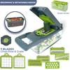 Vegimax Vegetable Chopper & Slicer: Effortless Veggie Cutting for Onion,