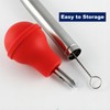 Smithcraft Turkey Baster, Stainless Steel Baster Syringe Meat Injector Baster