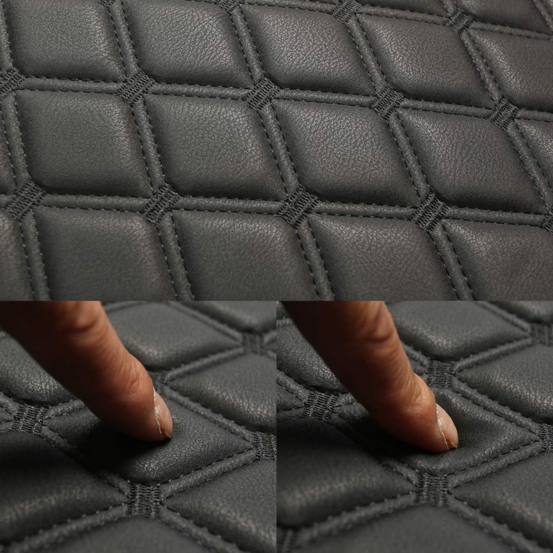 Black Panther 1 Pair PU Car Seat Covers, Front Seat