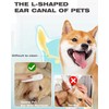 Pets Ear Canal Mite Removal-VISOOP Portable Dogs/Cats Ear Care Device,