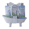 Accentra Lavender Bath Set in Ceramic Bath with 140 ml