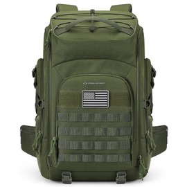 Maelstrom Tactical Backpack for Men, 40L Military Backpack,Water Resistant Assault Pack for Women, 3-Day Bug Out Bag for Hiking, Camping, Gym with Molle System-Army Green
