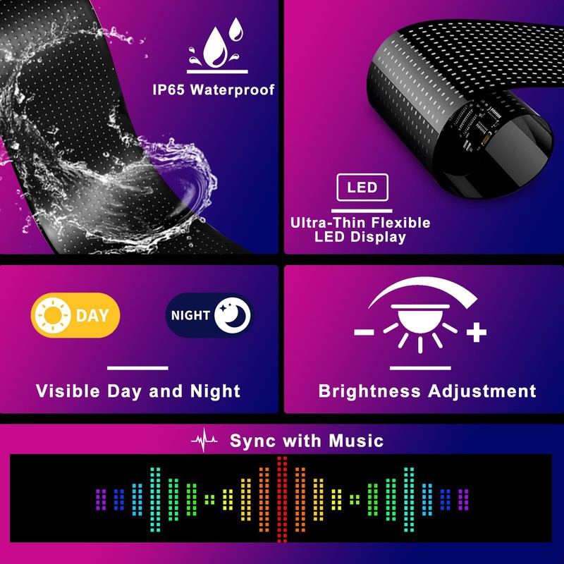 Devil Eyes Light for Cars, 2-Pack LED Eyes for Car