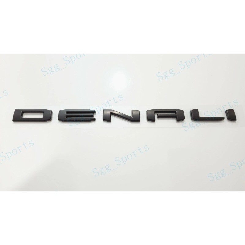 GMC 1pc GMC 2021-2023 Yukon Yukon XL Matte Black Rear