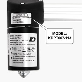 Kaidi Actuator Motor KDPT007-113 for Recliner Chair Replacement Parts, Aluminum