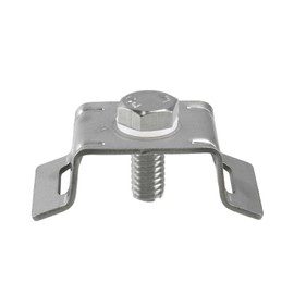 CNQLIS 304 Stainless Steel Single Bolt 3/4" Flared Leg Bracket - 25 Pack, Heavy Duty, Durable & Corrosion-Resistant