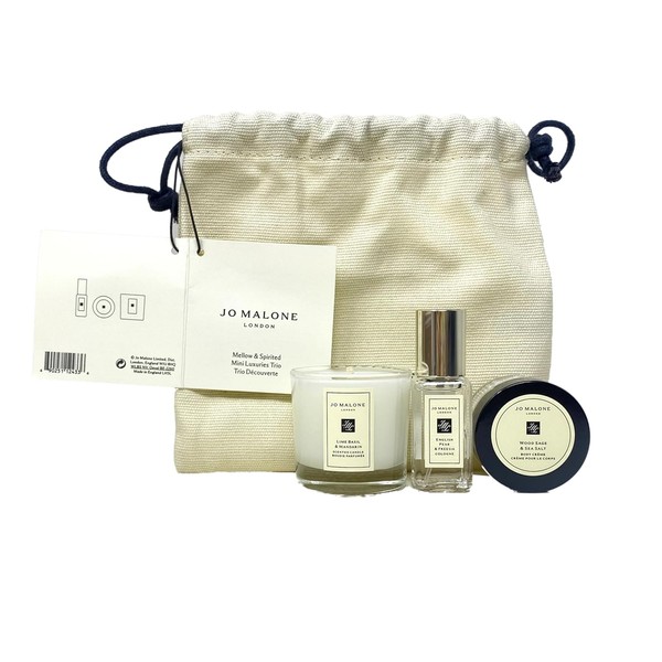 Jo Malone Lomdo Mellow & Spirited Mini Luxuries Trio, 1