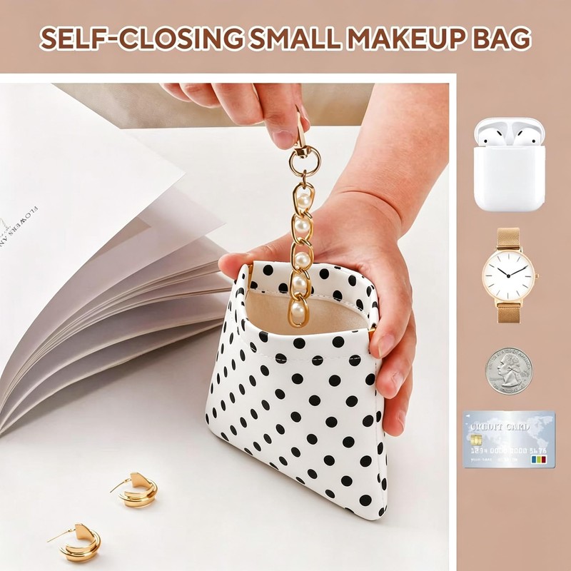 Travel Makeup Organizer, Compact Lightweight Accessory for Travel and Daily
