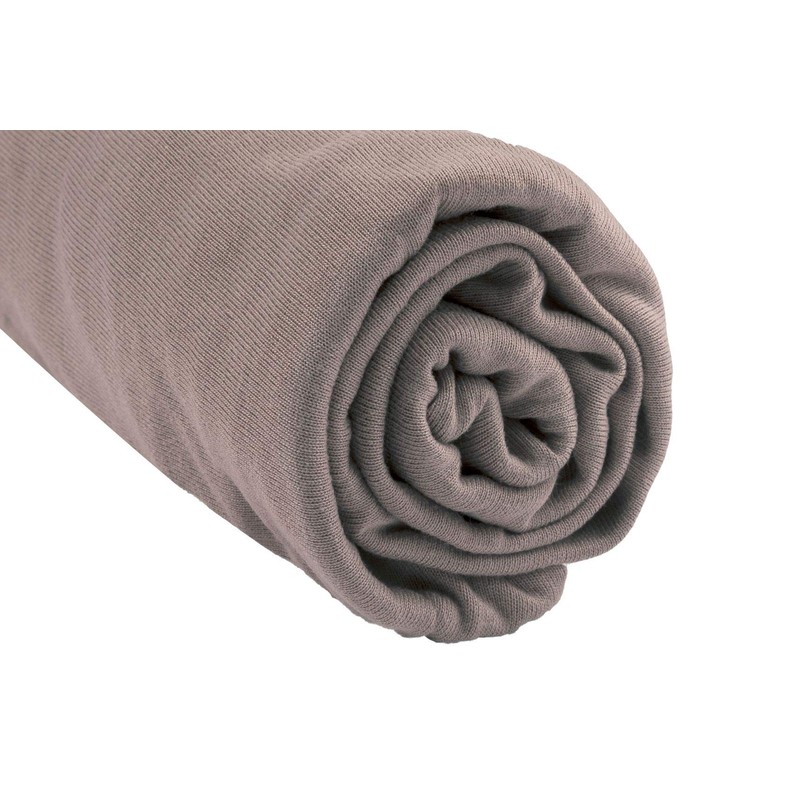3 Spannbetttücher Bambus – 60 x 120 – Rosa Weiß Taupe