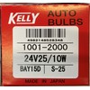 "10 Pack" Stop and Tail Bulb 24 V25/W S25 BAY15D (00052834) 1001 – 2000 
