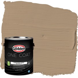 Glidden Interior Paint + Primer: Brown/Sauteed Mushroom, One Coat, Semi-Gloss, 1-Gallon