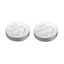 Renata Watch Battery Swiss Made Renata 396 or SR726SW Or AG2 1.5V (2 Batteries, 396 or SR 726 SW)