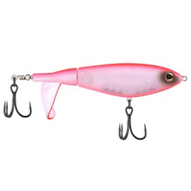 Berkley Choppo Topwater Fishing Lure, Pinky, 1 oz, 120mm Topwater, Enhanced Propeller Surface Area for Maximum Disturbance, Equipped with Sharp Fusion19 Hook