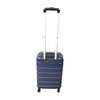 BAGS USA Rolling Carry-on Spinner, lightweight and fully Lined, vertical