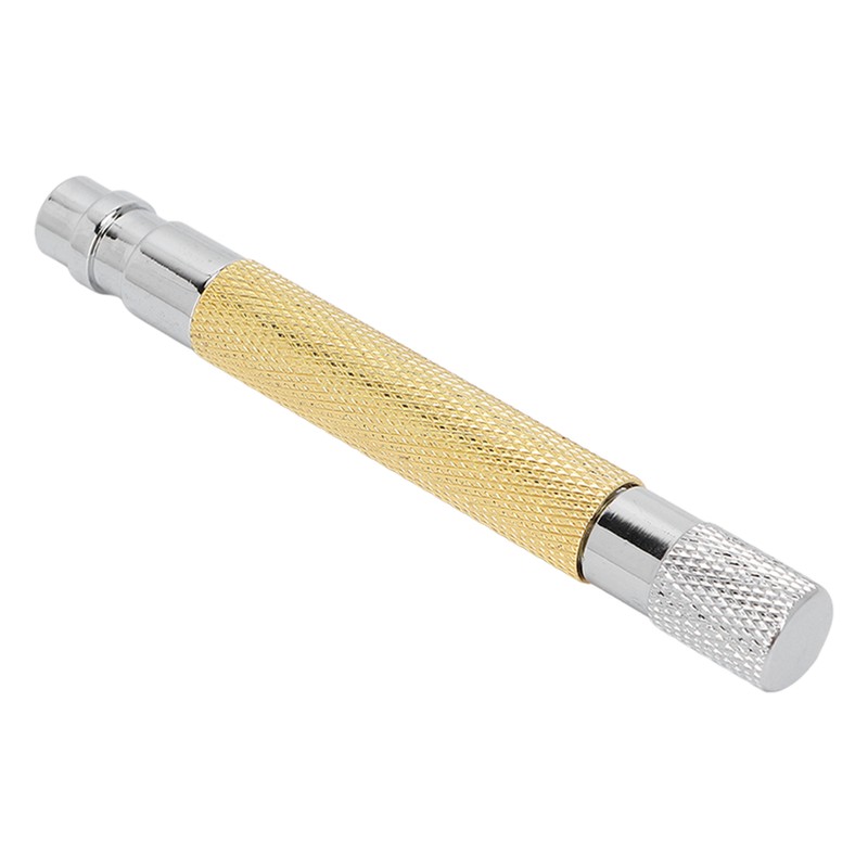 Old Fashioned Razor Handle Zinc Alloy Retro Long Handle Shave