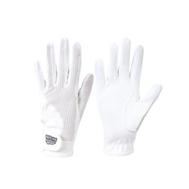 Harrison Howard Kids Horse Riding Gloves Comfortable Grip for Boys and Girls Horseback Riding Running or Cycling Lightweight Equestrian Gloves White Age 10-12 Years