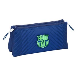 FC Barcelona Navy Blue Children's Toiletry Bag with Easy Zip Ideal for Children of Different Ages Comfortable and Versatile, Quality and Resilience, 22 x 8 x 10 cm, navy, M, Casual