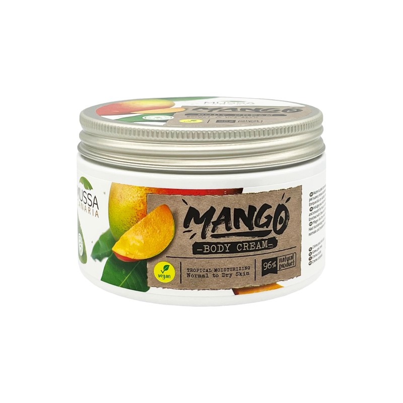 Mussa Canaria Vegan Body Cream Extra Moisturising Mango 250ml