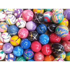 100 Bouncy Balls 1" Bounce Party Fillers Super Favors 27mm